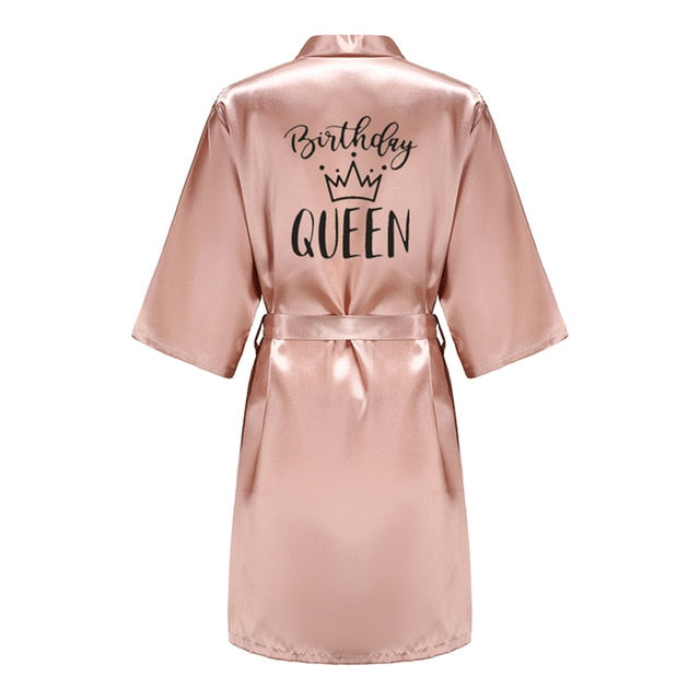 Birthday Queen&Squad Party Robe