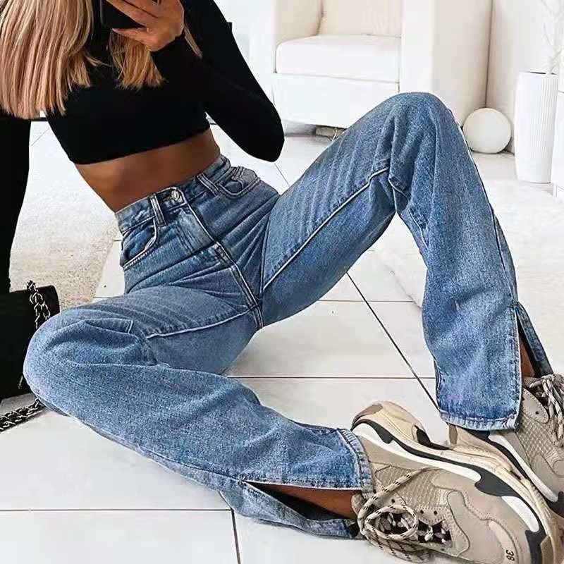Woman Jeans High Waist Clothes