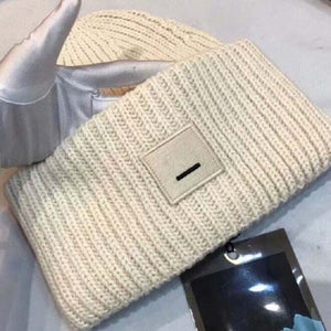 Women Wool Blended Knit Cap