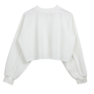 Thick Cotton Oversized Women Sweatshirt